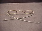 Antique Eyeglasses Brass Frames 1850-60 s No Glass