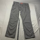 Dickies Flex Duck Carpenter Pants Mens 40x30 Black Stretch Regular Fit Workwear