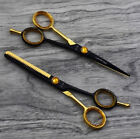 Professional Barber Hair Cutting Thinning Scissors Shears Set Hairdressing Salon
