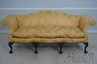 66198  Kittinger Cw-174 Colonial Williamsburg Claw Foot Mahogany Sofa