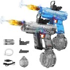 2pk Electric Water Gun Pistol Uzi High Powered Squirt Gun For Adults Kids