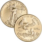 American Gold Eagle 1 2 Oz  25 - Pcgs Ms69 Random Date And Label