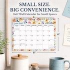 Cranbury 2026-2027 Floral Wall Calendar 8x6  16-month Mini Planner