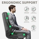 Premium Ergonomic Office Chair Executive Fabric Office Chair With Footrest