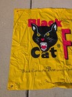Large Rare Black Cat Fireworks Advertising Store Banner Sign