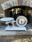Vintage 1920s Jacob Brothers 5lb Dial Face Mercantile Scale   fully Restored