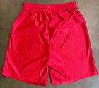 New  Alleson Game And Practice Dazzle Cloth Shorts  Youth M  Red
