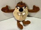 Vintage 1997 Taz Tasmanian Devil 6in Plush Looney Tunes Applause Bean Bag Toy