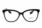 Burberry Be2364f-3001-54 Eyeglasses Frame Size 54mm 15mm 140mm Black Women 8056