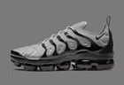     new Nike Air Vapormax Tn Plus Men s Grey Black Cushion Sports Shoes  Size 7-13