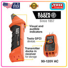 Klein Tools Et310 Digital Circuit Breaker Finder With Gfci Outlet Tester