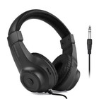 Wired Over Ear Headphones Studio Monitor   Mixing Dj Stereo Headset Black I9i6