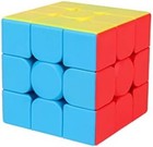 Speed Rubik s Cube 3x3x3 Stickerless Magic Cube 3x3 Fast Smooth Professional