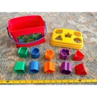 Vintage Fisher-price Baby s First Blocks Shape-sorting Toy