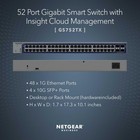 Netgear 52-port Gigabit Ethernet Smart Switch  gs752txv3 