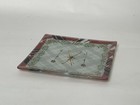 Glass Decorative Plate Skies   Poles 208park New 5 75   x5 75   