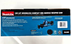 New Makita 18v Xrj08z Brushless Cordless Reciprocating Saw One Hand Compact Volt