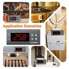 Itc-1000f 110v Digital Temperature Temp Controller Thermostat   Ntc Sensor Probe