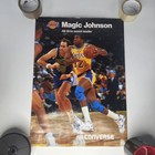2 Posters Of Larry Bird   Julius Irving   Magic Vintage Excellent Converse 16x22