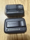 2 Vintage Motorola Flex  pagers With Holsters Both Work 929 0375  931 3375 Mhz