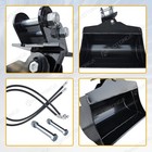 600mm Tilting Bucket For 1 Ton Mini Excavator Digger Attachment Free Shipping