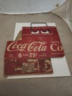 1940 s Coca-cola Paper Bottle Holder Caddy Carrier Antique Morris Paper Mills