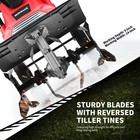 10 Amp Corded Electric Tiller And Cultivator  14-inch Tiller W  9  Tilling Depth