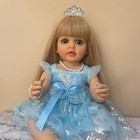 22  Handmade Realistic Reborn Baby Dolls Girl Lifelike Full Silicone Newborn Toy