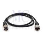 Hirose 12 Pin Male To Female Coaxial Cable For Network Sony Industrial Camera