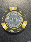  100 Dupont Plaza San Juan Puerto Rico Casino Chip 100-a    very Rare   