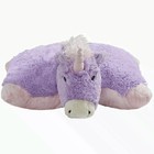      Free Ship Magical Unicorn Pillow Pet Plush Stuffed Animal Folding Pillow 18in