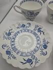 Blue Nordic By J   G Meakin England Blue Onion  16 Piece Dinnerware Set Vintage