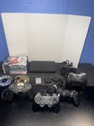 Sony Playstation 2 Ps2 Slim Scph-70012 Bundle Tested 8 Games 4 Controllers