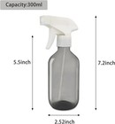 Tttred Plastic Spray Bottles  2 Pack 10 Oz   Leakproof Adjustable Fine Mist     