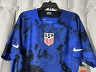 Usa 22 23 Away Nike Vapor Match Adv Soccer Jersey Size L Nwt Dn0637-453