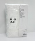 Ikea Ofelia Vass Twin Duvet Cover W  Pillowcase Dobby Woven Bed Set White - Mew