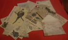 30 Images Vintage Ephemera  Junk Journal  Scrapbook  Set   2 Printed On Aged Pap