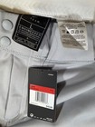 Men   s Gray Nike Baseball Pants Size L New With Tags Black Stripe