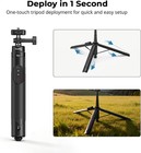 Phone Tripod Selfie Stick 59 Inch Extendable Aluminum Stand Remote Vlog Travel