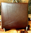 Restoration Hardware Leather Bound Photo Album Archival Acid Free 160 4x6 Photos