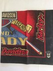 Harley Davidson Scarf About21 5    Each Side Hd Cycles Ready Eagle Black red beige