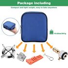 Portable Camping Stove Burner  Backpacking Stove With 1lb Propane Tank Adapter