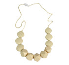 Lil Jumbl Baby Teether Necklace - Cream
