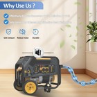 2025 Upgraded Generator Exhaust Silencer Kit Stainless Steel Muffler With Ins   