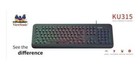 Viewsonic Ku315 Wired Gaming Keyboard  spanish 