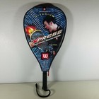 Wilson Titanium Racket Tennis Racquet Racquetball With Cover 3 7 8  Grip