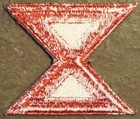 Us Army Tenth 10th Army Insignia Uniform Patch Color Vintage Original Military 