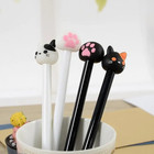 10pcs Kawaii Cat Gel Pens 0 5mm Black Ink Cute Claw School Office Stationery