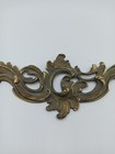 Antique French Ormolu Brass Plated Furniture Pediment mount Hardware Decoration