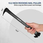 13  Nail Puller Crowbar Cats Paw Pry Bar Nail Remover Tool W rocking Nail Puller